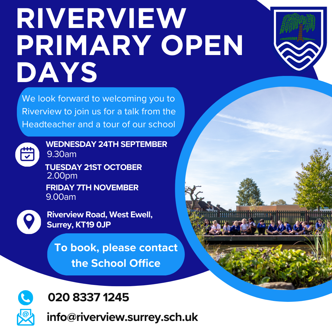 Riverview Primary Open Days 2025