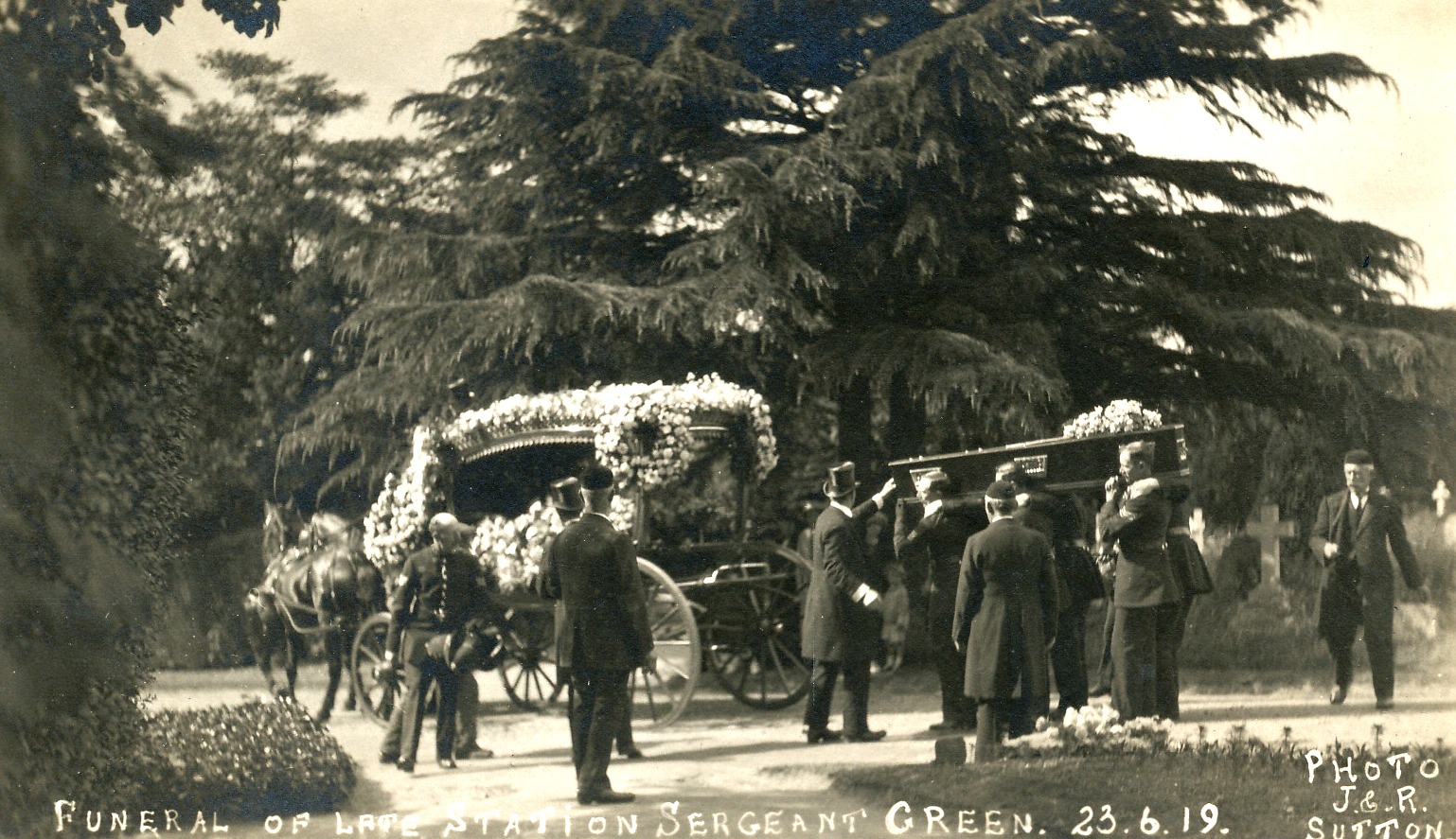 Thomas Green's funeral 