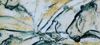 Cave painting of a cave lion