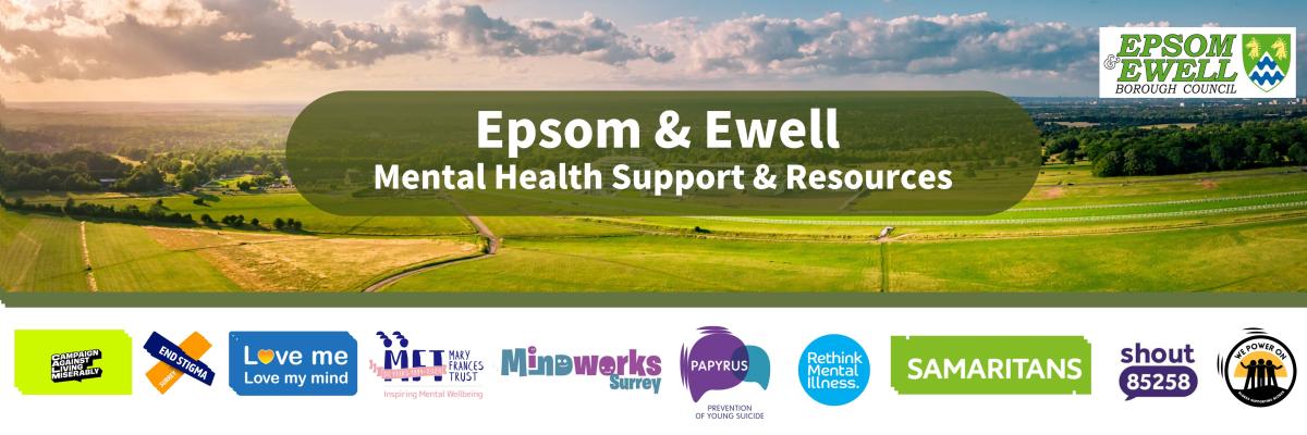 Epsom and Ewell mental health support and resource information